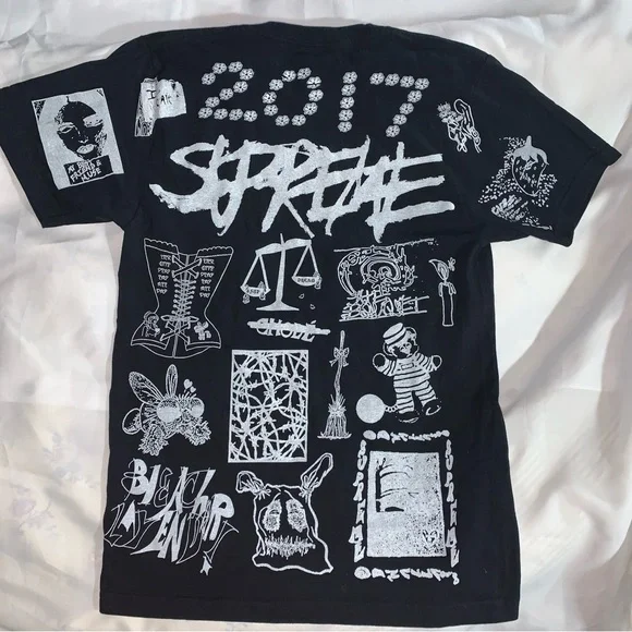 SUPREME size MEDIUM graphic tee SUPREME DREAM 2017 print